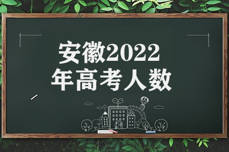 安徽2022年高考人数（安徽2022高考总体成绩）