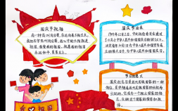 国庆节手抄报内容30字模板 关于国庆节的手抄报文案