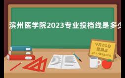 滨州医学院2023专业投档线是多少 滨州医学院的临床医学到底怎么