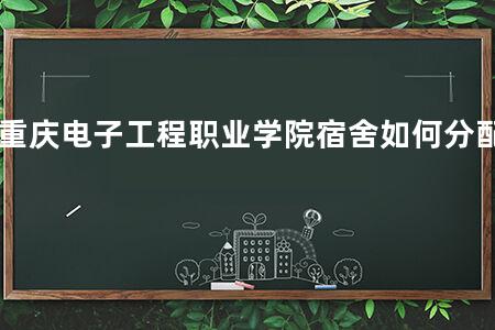 重庆电子工程职业学院宿舍如何分配